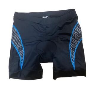 NWOT Cool Run  Black Padded Biker/Cycling Short Size XXXL